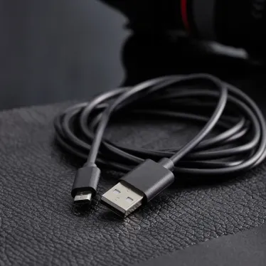 Кабель USB-micro USB, PVC, black, 1,8m, 18-1164-2,
