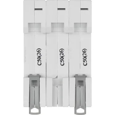 Выключатель автоматический трехполюсный RX3 4,5 кА C 50 А