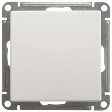 W59 Переключатель одноклавишный, 10АХ, механизм, белый