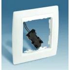 Рамка на 1 пост для 26550-, 26526-, 75431-, 75432-, 75464-, 75528-39, S82, светящаяся