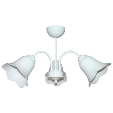 Светильник Джина 231 бел. (плафон П0471) НСБ 01-3х60-151 Е27 ИМ