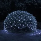 Сеть 150 LED на солнечной батарее холодный свет 2м*1,35м ERASS024-15