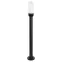 Садово-парковый светильник НТУ 01-60-013 Поллар напольный черный IP54 Е27 max60Вт h1040мм