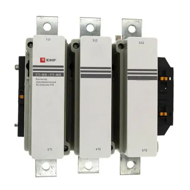 Контактор КТЭ 630А катушка управления АС 230В NO