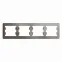 GLOSSA рамка 4-постовая горизонтальная платина