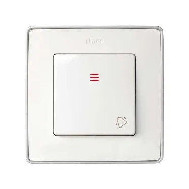 Клавиша с пиктограммой звонок для 75160-39, S82,82N белый