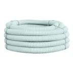 Труба гофр.ПВХ Plast с зондом d63мм (15м)