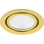 Светильник светодиодный ДВО-3w 4000K 150Лм золото