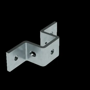 Крепление стеновое для профиля 41х41 горячеоцинкованный