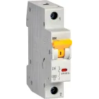 Выкл. авт. ВА47-60МА без тепл. расцеп. 1P 6А 6кА D