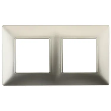 Рамка на 2 поста, Эра Elegance, шампань, 14-5002-04