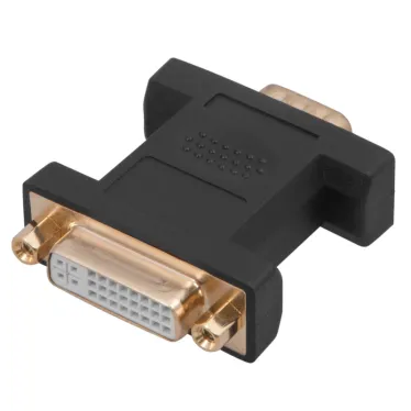 Переходник штекер VGA - гнездо DVI-I,,