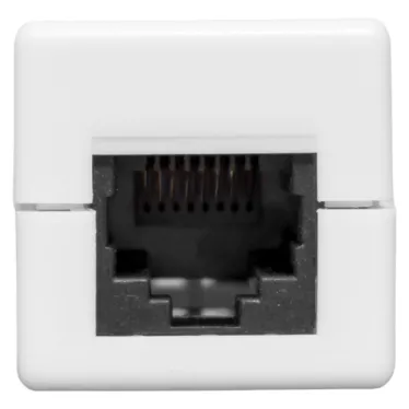 Адаптер проходной TERACOM PRO Cat.6 неэкранированный RJ45-RJ45 белый