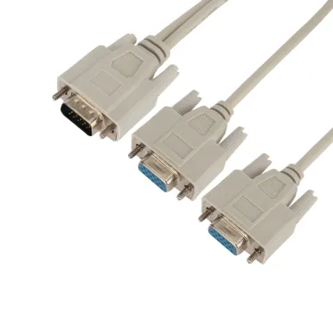 Переходник штекер VGA - 2 гнезда VGA, провод,,