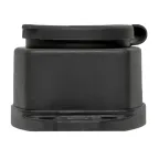 Розетка четырехместная с защит. крышками каучуковая 230В 2P+PE 16A IP44 PROxima