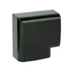 Угол плоский 110х50мм черный