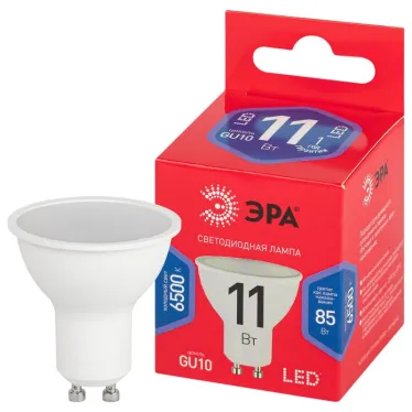 Лампа светодиодная LED MR16-11W-865-GU10 R (диод, софит, 11Вт, хол, GU10) (10/100/4800)