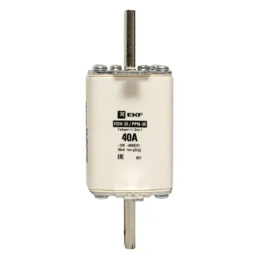 Вставка плавкая ППН-35 250/40А габарит 1