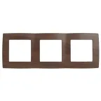 Рамка на 3 поста, Эра12, венге, 12-5003-10