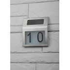 Номер дома с подсветкой, на солнечной батарее, 2LED (48/576) ERAFS048-09