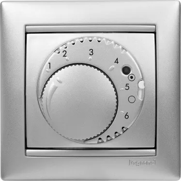 VALENA Рамка 1 пост горизонтальная алюминий