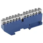 Шина N ''ноль'' на DIN-изоляторе Ni ШНИ-6х9-12-Д-С