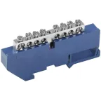 Шина N ''ноль'' на DIN-изоляторе Ni ШНИ-6х9-8-Д-С