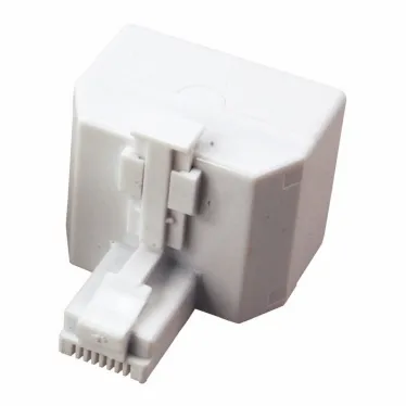 Двойник компьютерный RJ-45(8P-8C) (штекер - 2 гнезда),