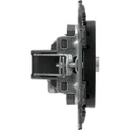 Valena ALLURE Розетка ТВ c топологией звезда 0-2400 МГц С лицевой панелью Антрацит