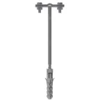 Держатель фасадный 205мм