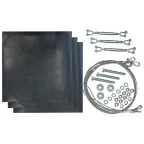 Комплект дополнительный для мачты 6м оцинкованная сталь IEK