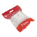 Рим Выключатель проходной одноклавишный 10А белый