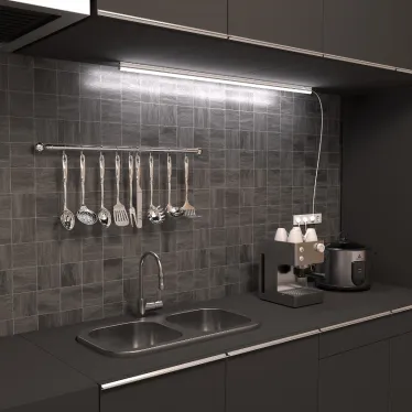 Светильник линейный светодиодный ДБО 18 Вт 1500 лм 6500К AC 220В IP20 1165х22х33мм TL Elementary Gauss