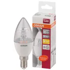 Лампа светодиодная LS CLB40 5W/827 230V CL E14 10X1 RUOSRAM | 4058075318120 | LEDVANCE
