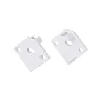 Заглушка ARH-DECORE-S12-EXT-F Square с отверстием (ARL, Пластик)