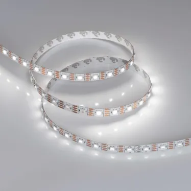 Лента SPI-B60-10mm 12V White6000-PX1-RAM (9.3 W/m, IP20, 5060, 5m) (, бегущий огонь)