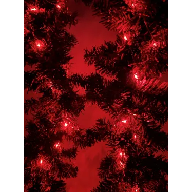 Гирлянда светодиодная  Нить 5 м красный свет,  на эл.пит.АА   ENIN -5NR   IP20 (100/2500) | Б0047963 | ЭРА