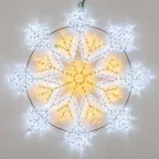 Фигура ARD-SNOWFLAKE-M12-900x900-576LED White/Warm (230V, 36W) (Ardecoled, IP65) | 034262 | Arlight