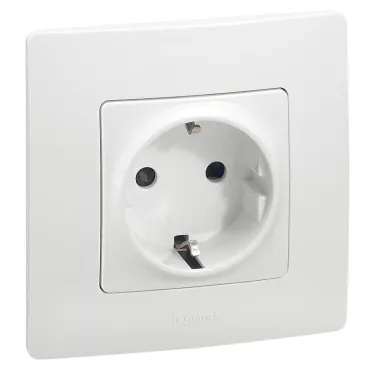 ETIKA Рамка 1 пост белая