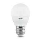 Лампа светодиодная LED 7Вт E27 220В 4100К Elementary шар (3 лампы в упаковке) | 53227T | Gauss