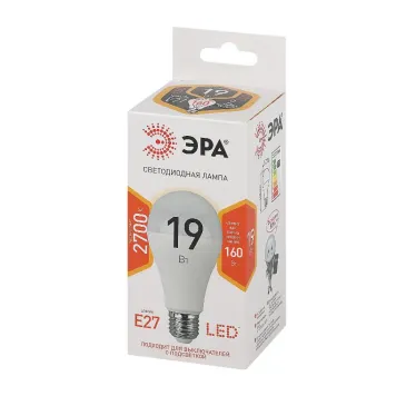 Лампа светодиодная LEDA65-19W-827-E27(диод,груша,19Вт,тепл,E27)