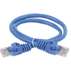 Патч-корд категория 5е UTP 5 метр PVC синий