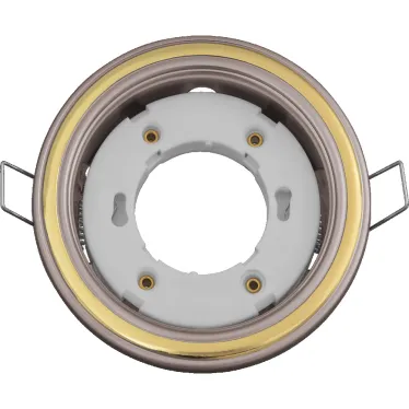Светильник встраиваемый под лампу GX53 NGX 93 065 NGX-R10-001-GX53 (Два цвета жемчуг-золото) | 93065 | Navigator
