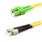 Патч-корд оптический переходной SM. 9/125 (OS2) SC/APC-FC/UPC Duplex PVC 5м,