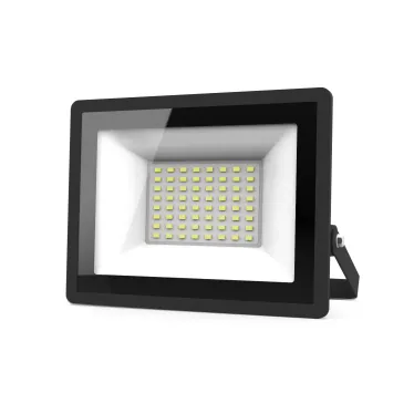 Прожектор светодиодный  Elementary 50W 4475lm 4000К 200-240V IP65 черный LED 1/10 | 613100250 | Gauss