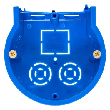 Коробка установочная сборная оконечная КМТ-010-4005 для твердых стен (71х45) с саморезами розн стикер