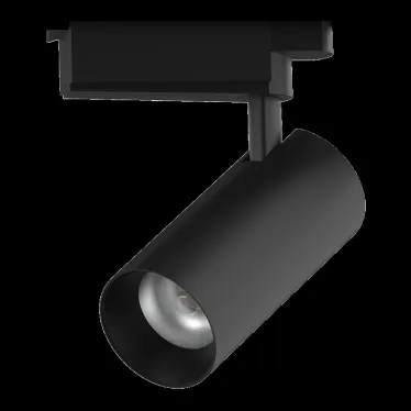 Светильник светодиодный трековый на шинопровод ДПО 16 Вт 1680 лм 4000К AC 220В Черный IP20 D85х206мм однофазный угол 36 грд Track Gauss