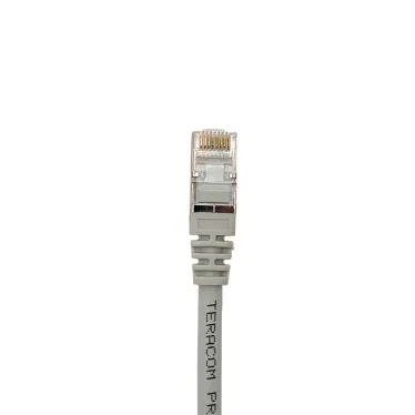 Патч-корд TERACOM PRO Cat.6 экран. FTP LSZH серый (5.0м)