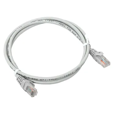 Патч-корд TERACOM PRO Cat.5E неэкранированный UTP оболочка PVC серый (1.0м)