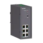                  Промышленный управляемый коммутатор, 6х10/100Base-T(X) портов RJ45, консольный порт Mini USB, 24-48В DC (18-72В DC), с резервированием
               
